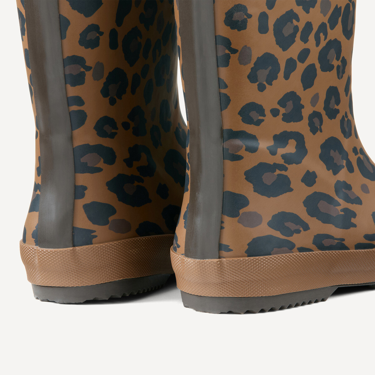 COLEÇÃO LA REDOUTE<br>Botas de chuva com estampa de leopardo
