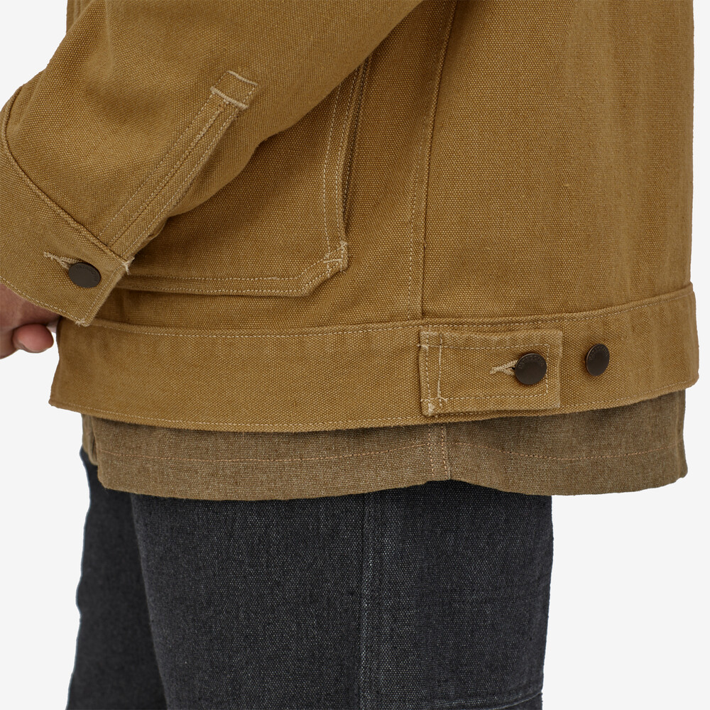 Iron Forge Herren-Arbeitsjacke aus Hanf-Canvas