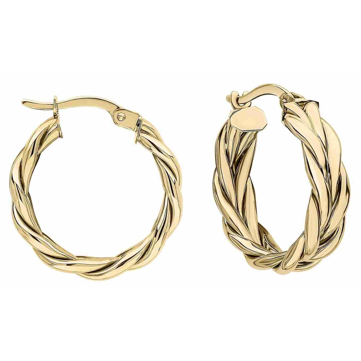 Boucle d'oreille en or 375