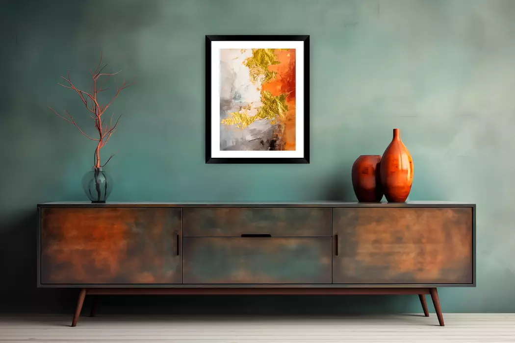 Wandbild 40 x 50 cm Abstraction I