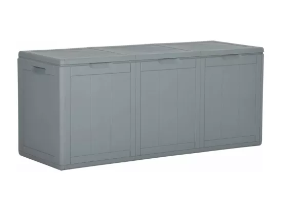 Coffre boîte meuble de grise 118.5 x 44.5 x 51 cm 02_0013022