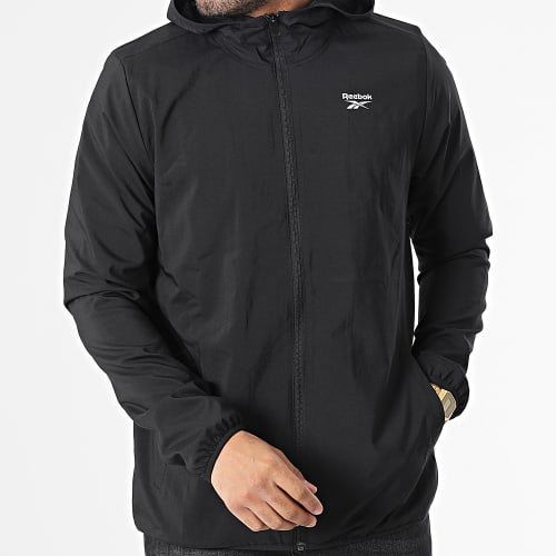 Veste Zippée Capuche Training Essentials FP9172 Noir