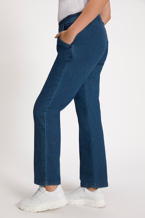 Jeans Mandy, gerades Bein, Elastikbund