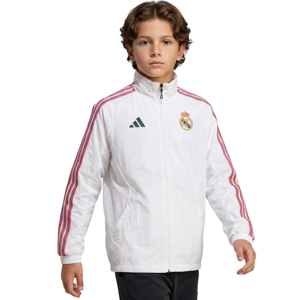 Casaco adidas Real Madrid Pre-Match Home 2026-2027 Criança