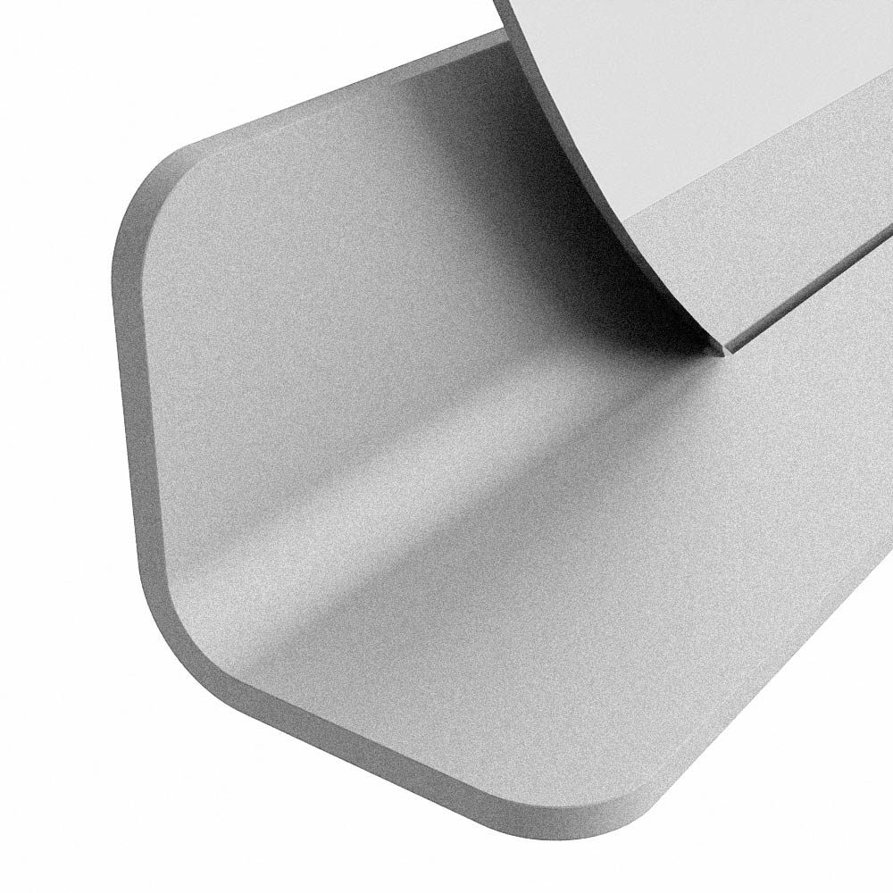 Mondiaz Spot spiegel rond Ø110cm met planchet plata