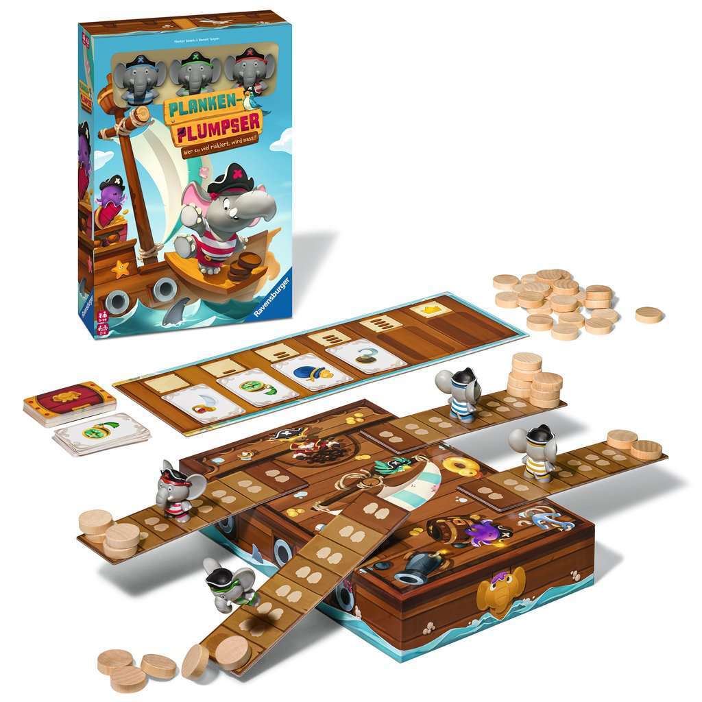 Ravensburger Spiel Planken-Plumpser