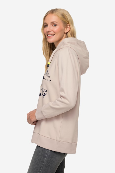Hoodie, Sweater, Eisbär, Kapuze, Langarm, OEKO-TEX
