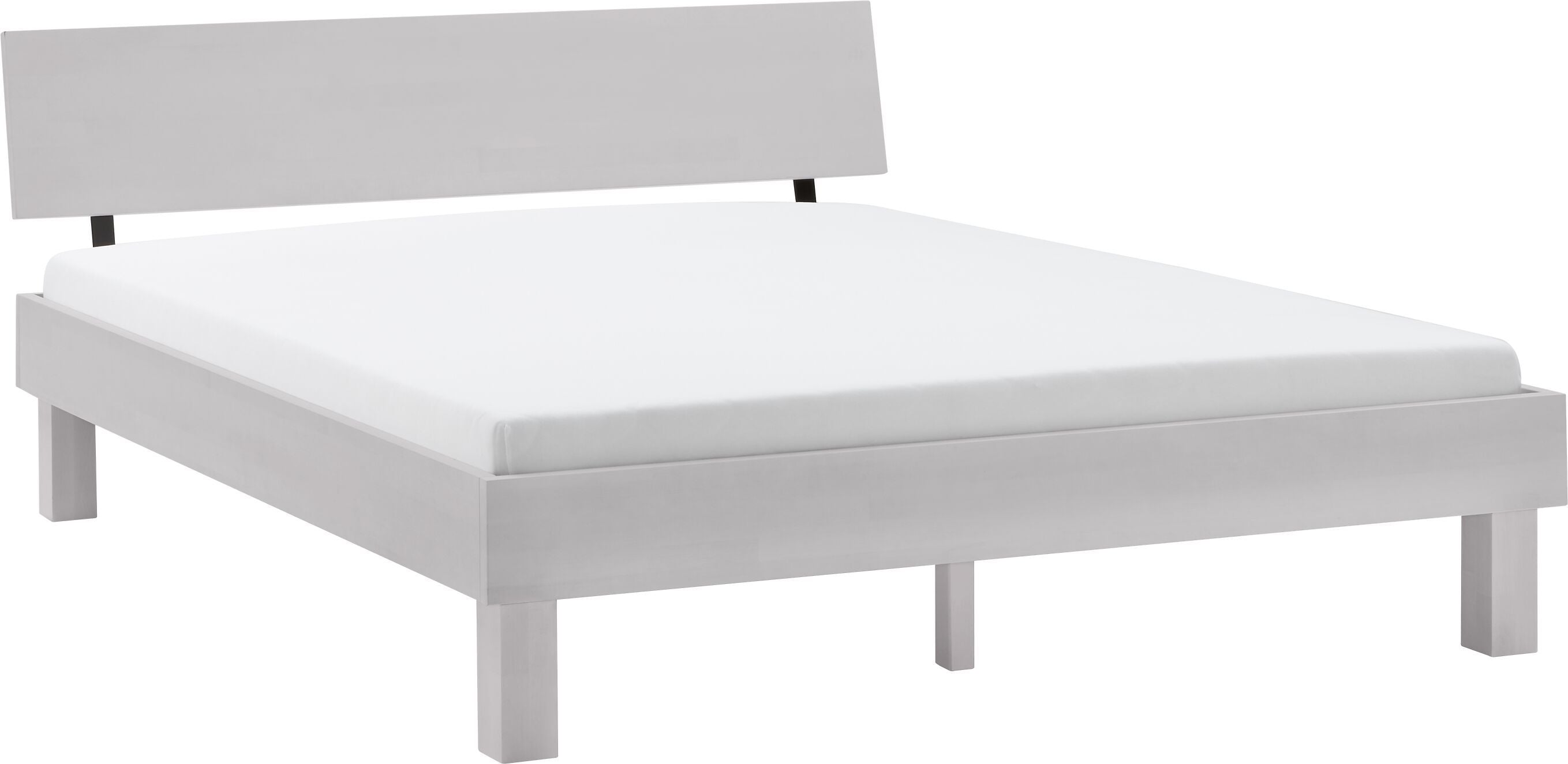 CARA Bett - Buche weiss / B: 160.0 cm x T: 200.0 cm