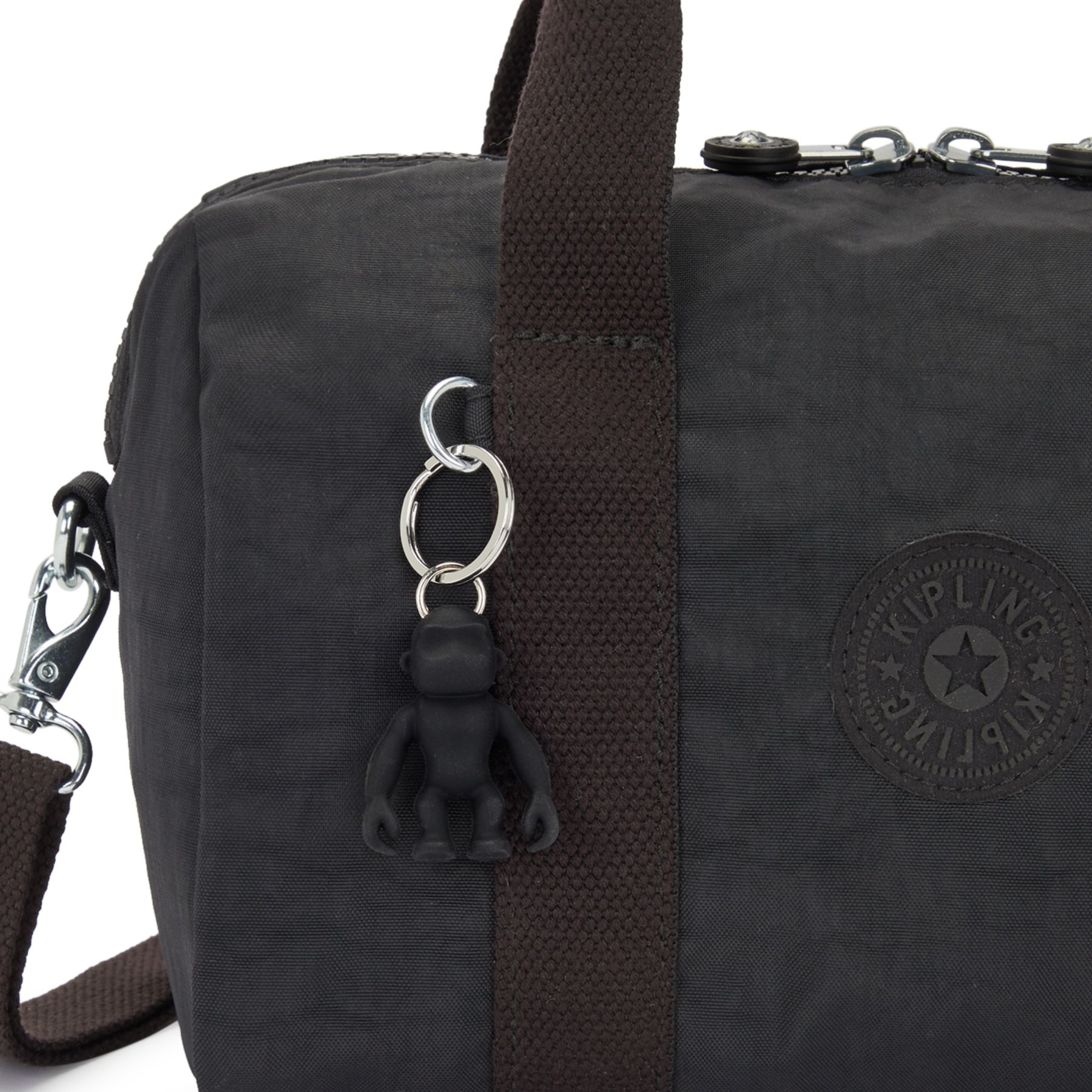 BINA M Medium handbag (with detachable shoulderstrap) - Black Noir