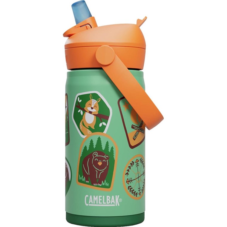 Camelbak Thrive Flip Straw Kids VSS 0,35L Camp Badges