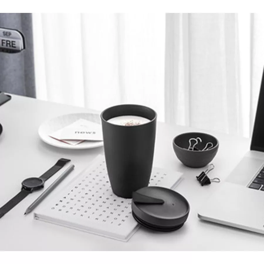 Villeroy & Boch Kaffeebecher Coffee To Go 350 ml schwarz