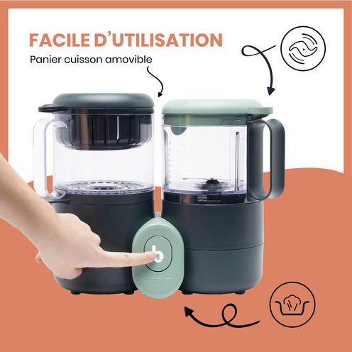 Nutribaby One Robot multifonctions bébé 4 en 1 - BABYMOOV