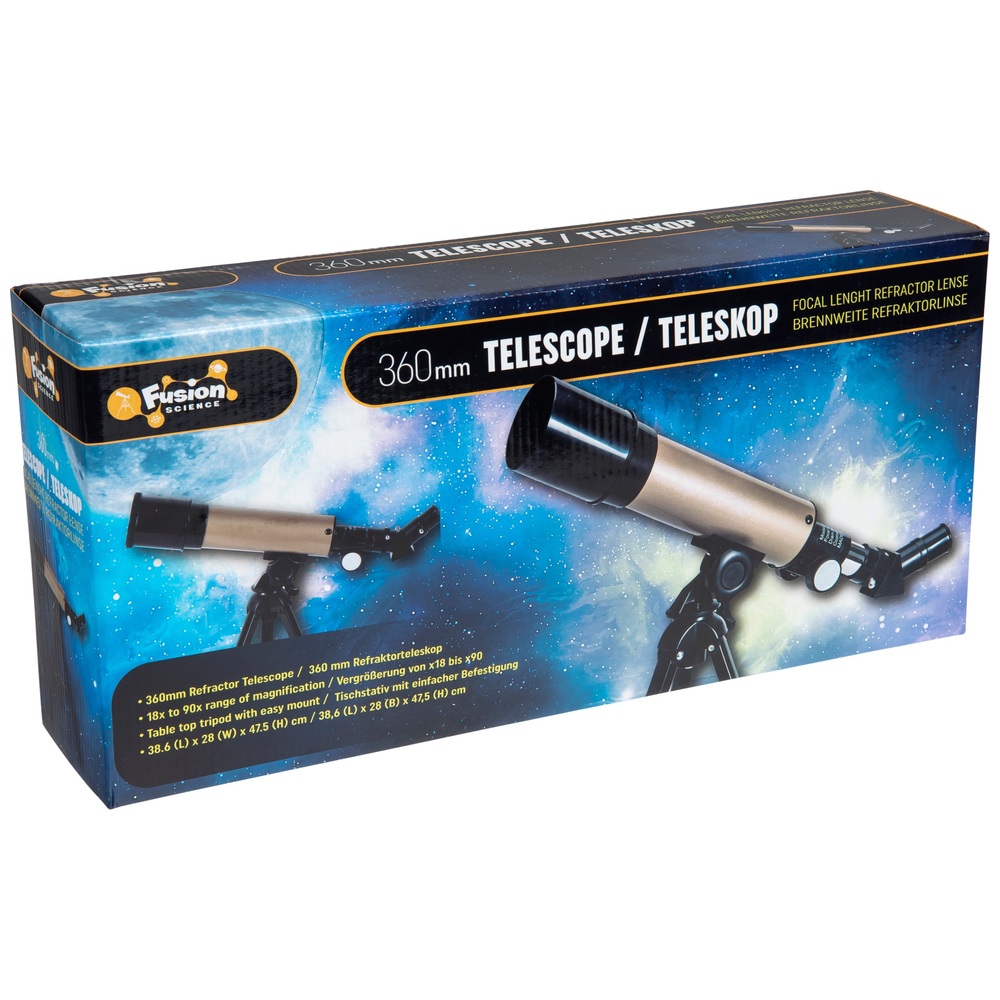 Fusion Science 360mm Refraktor-Teleskop (Land & Sky)