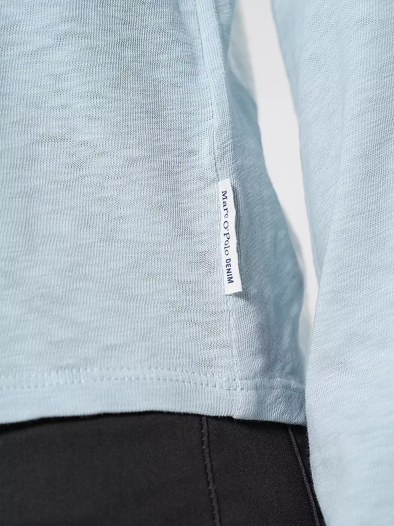 MARC O' POLO DENIM Langarmshirt  hellblau
