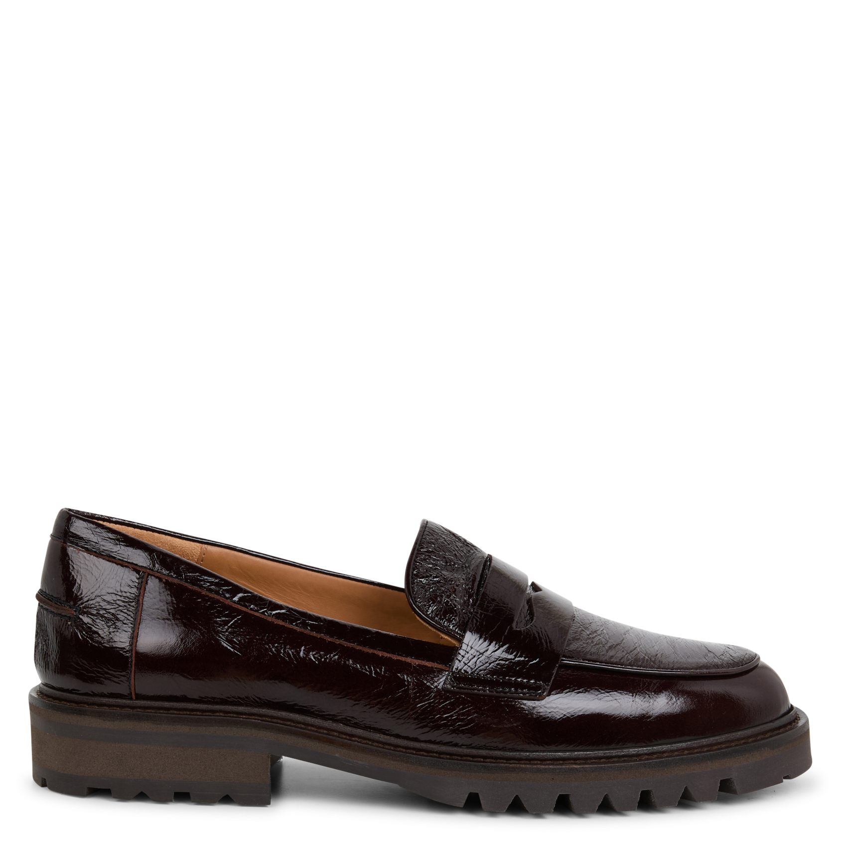 Mocassins en cuir| Marron