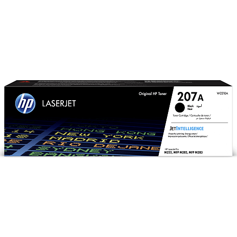 HP 207A toner - sort