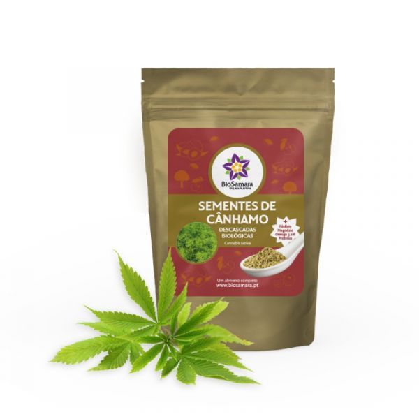 Biosamara Sementes de Cânhamo Descascadas 125g
