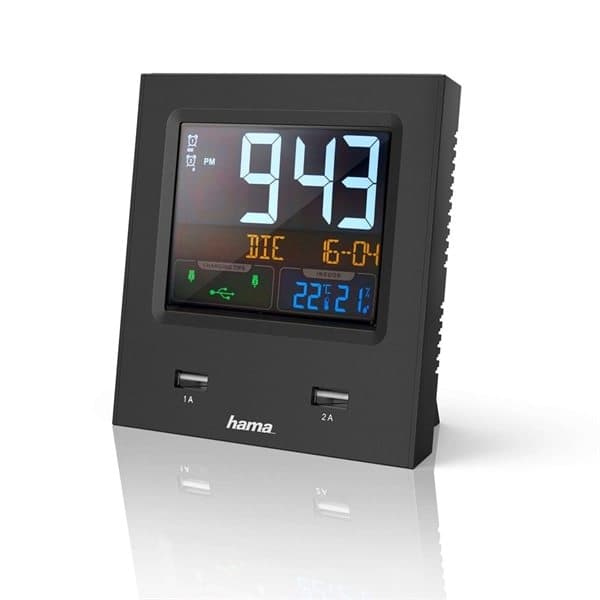 HAMA Vækkeur Dual-USB
