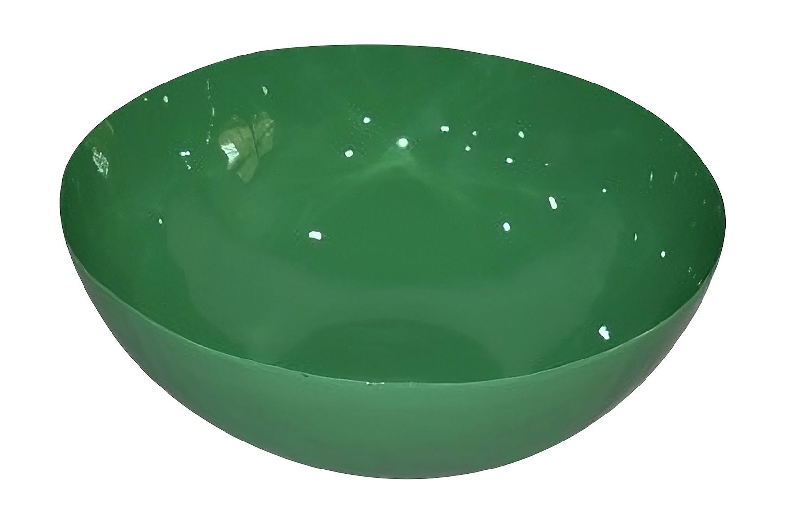 Heritage bolle Grønn emalje Ø25 H9 cm