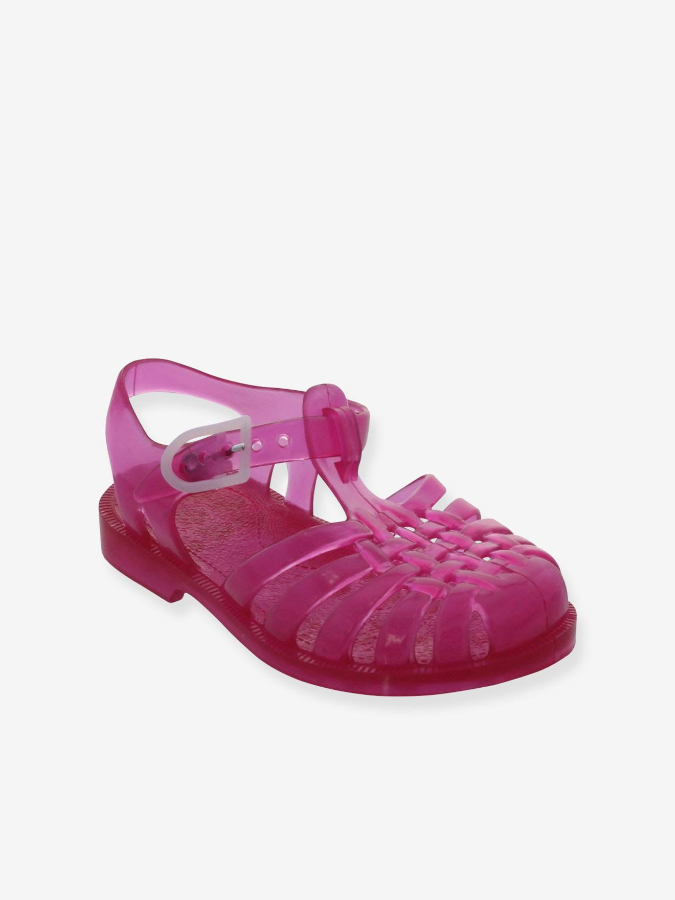 Sandálias Sun Méduse® para meninas, cinza metálico claro