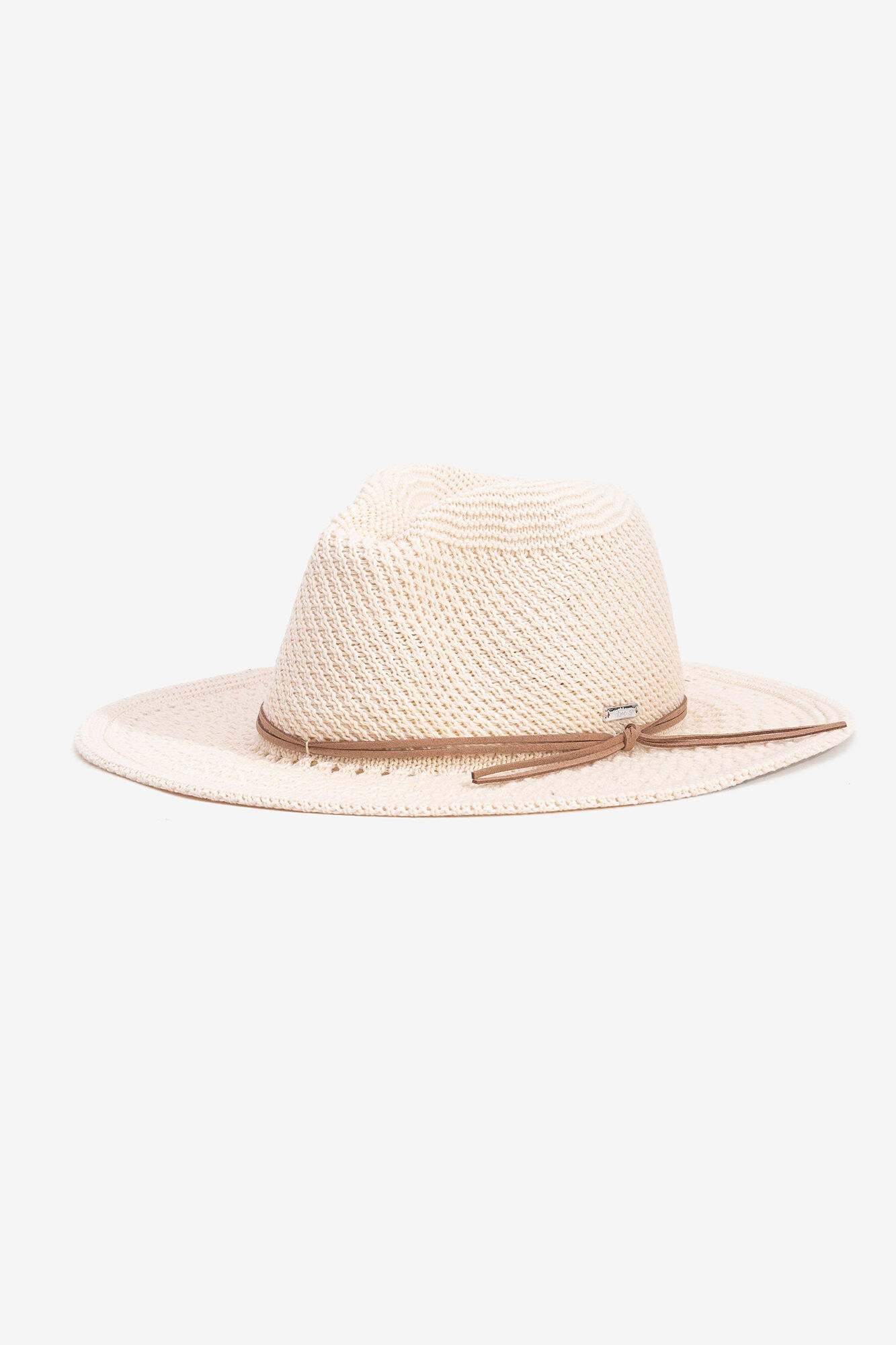 Chapéu de pescador com efeito de palha - Bege