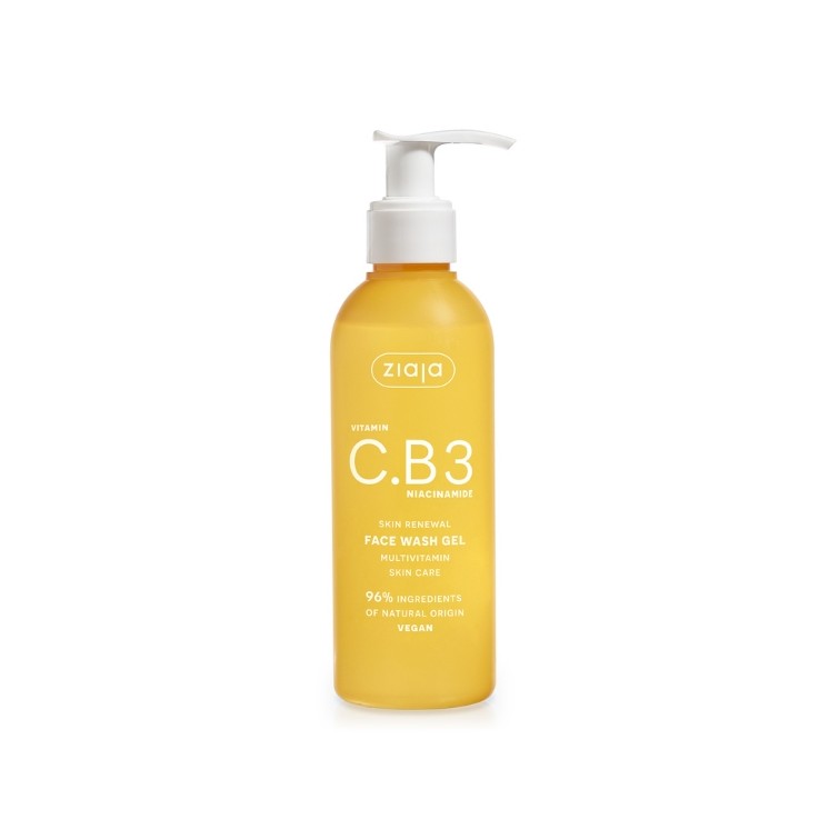 Ziaja Witamina C.B3 Niacynamid Dagelijks reinigende gezichtsgel 190 ml