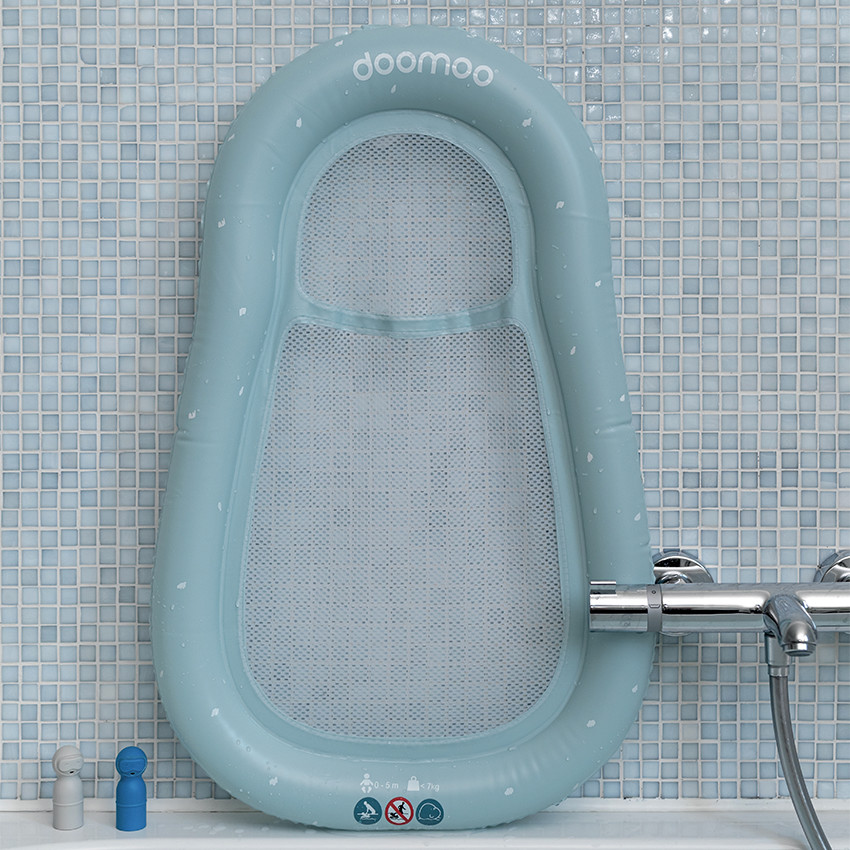 Matelas de bain gonflable - Bleu
