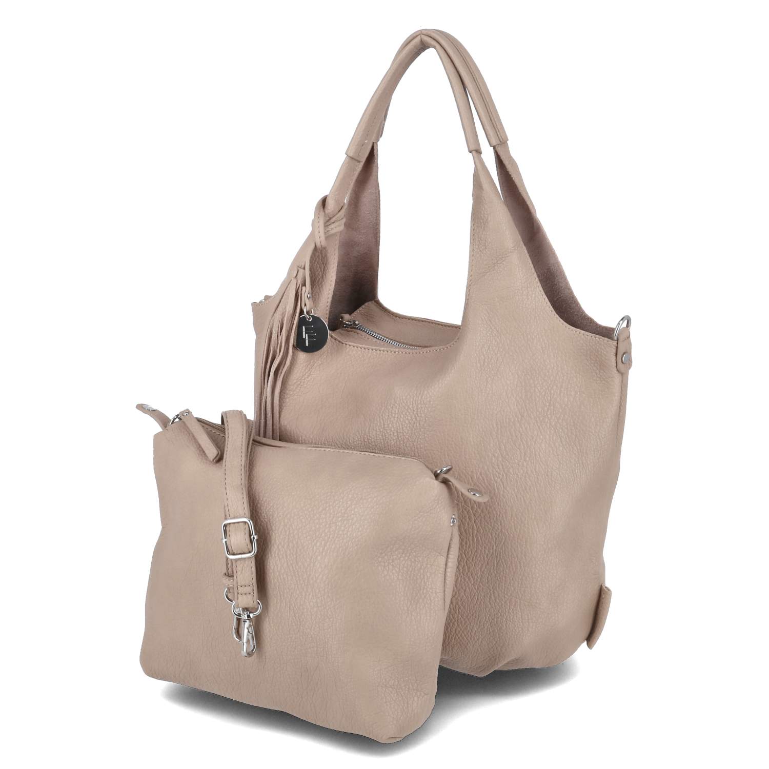 Fräulein Frida Bucket Bag - taupe