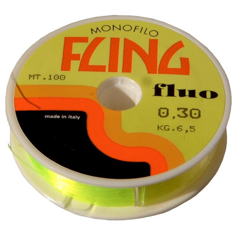 Nylon Mouche Maxima Fling - Jaune Fluo