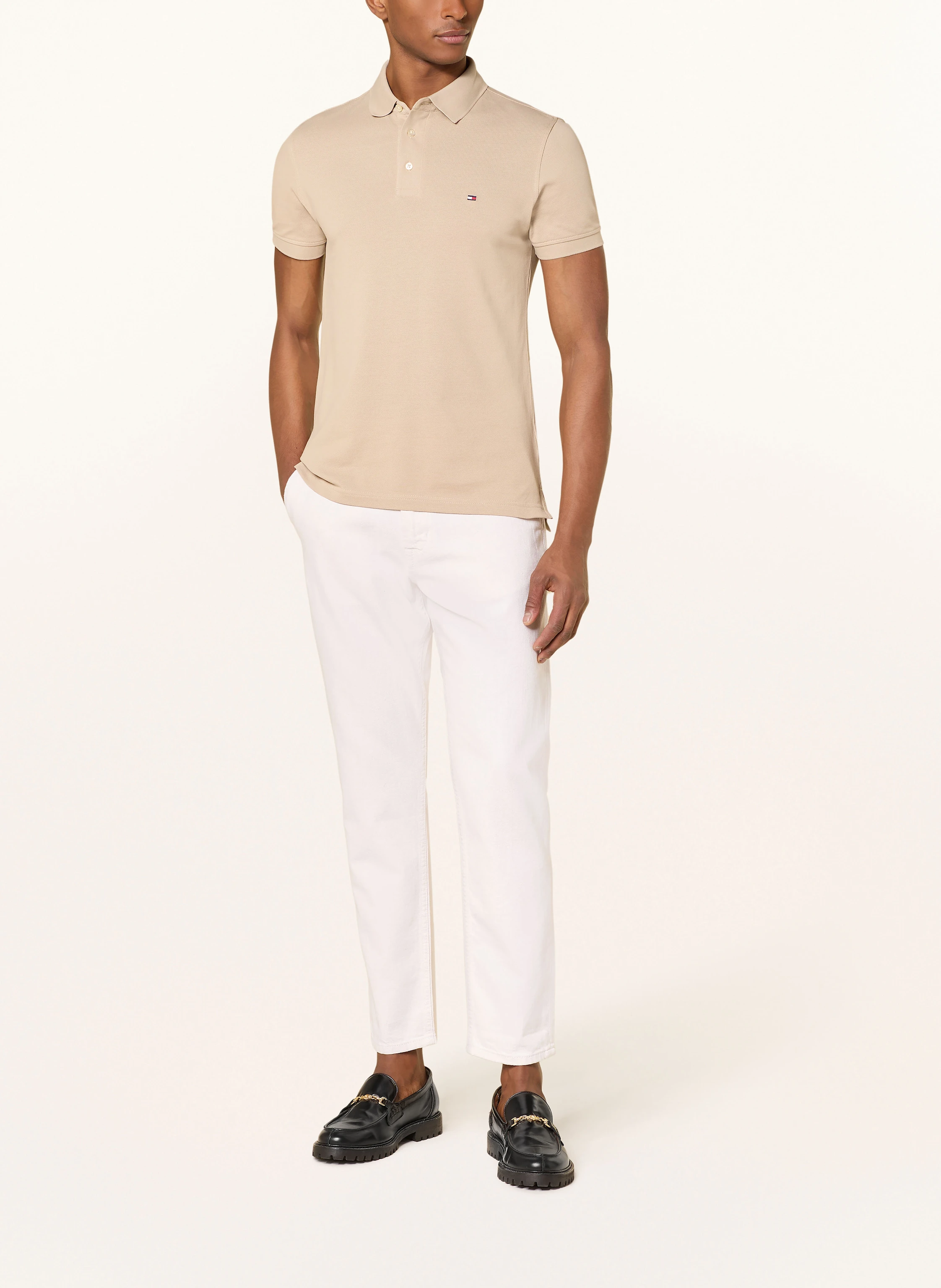 TOMMY HILFIGER Piqué-Poloshirt Slim Fit