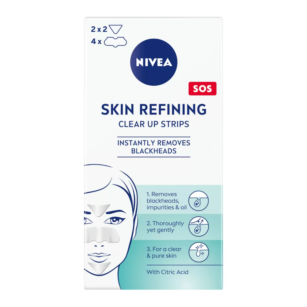 Nivea Refining Clear-Up Strips - 6 stk.