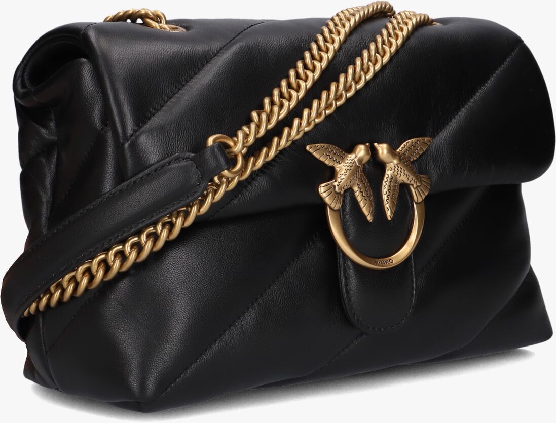 zwarte pinko schoudertas love puff classic