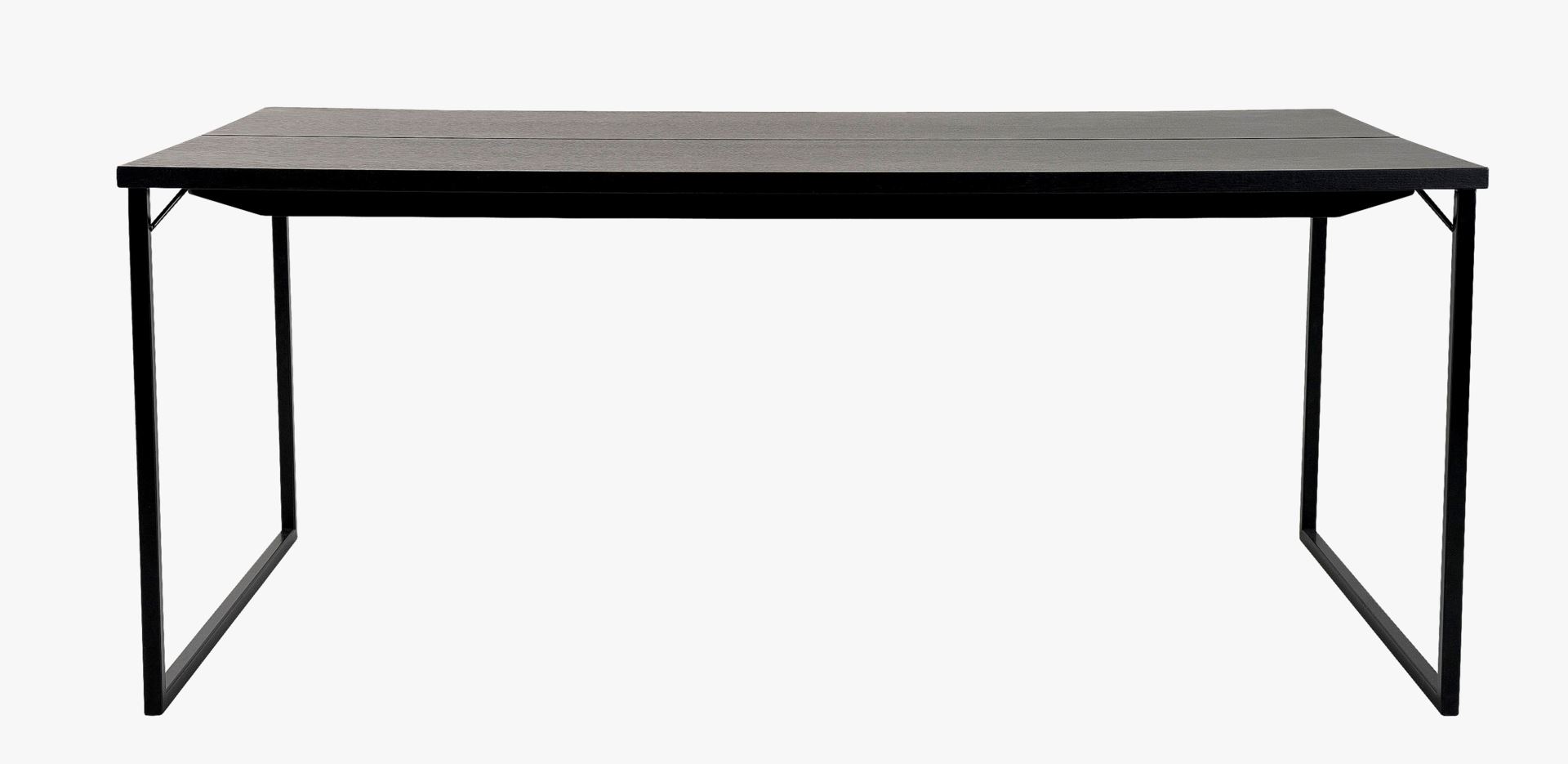 Spisebord svart - 100x200x75 cm