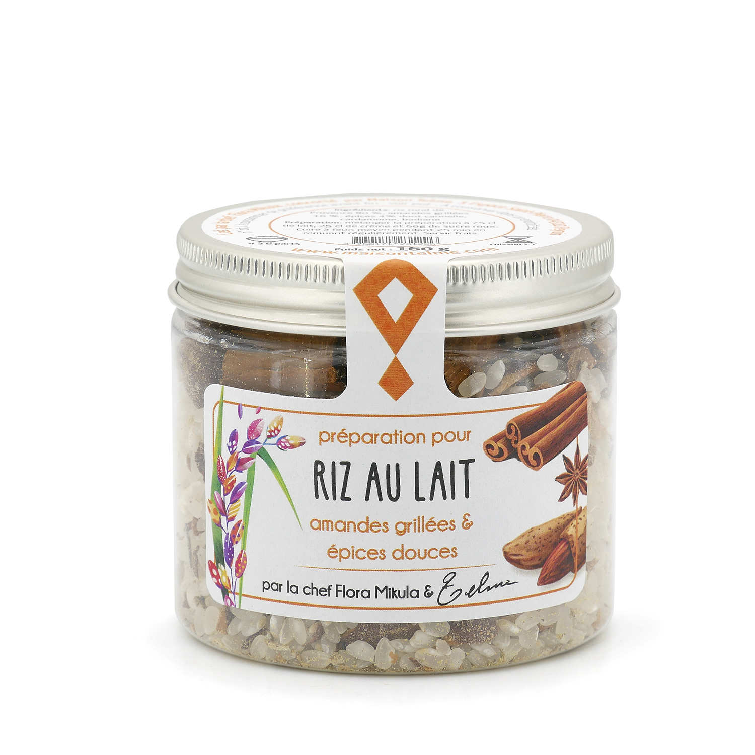 Préparation pour riz au lait aux amandes et aux 3 épices