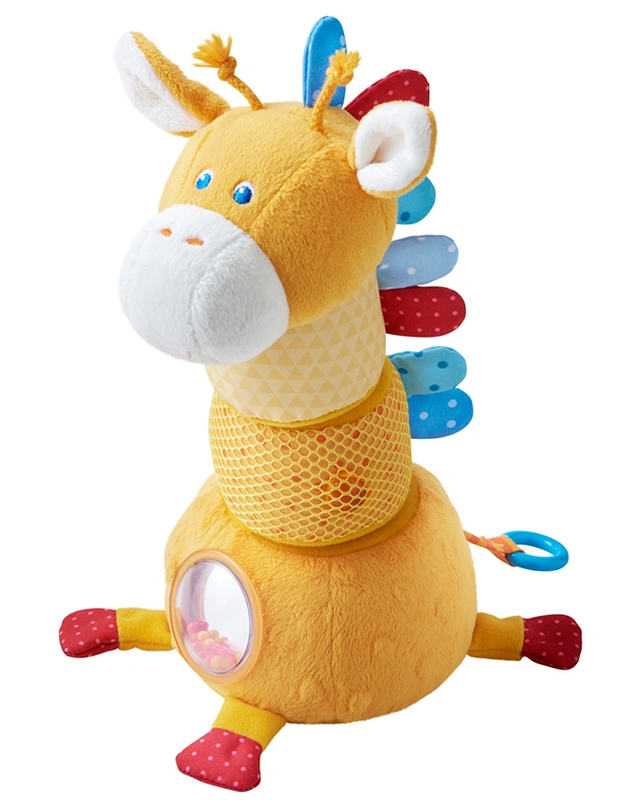 Stapelfigur GIRAFFE FLECKCHEN 4-teilig in bunt