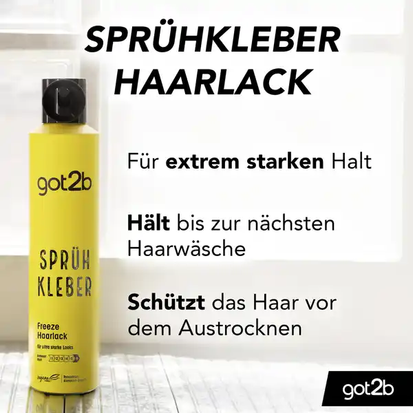 Haarlack Sprüh Kleber