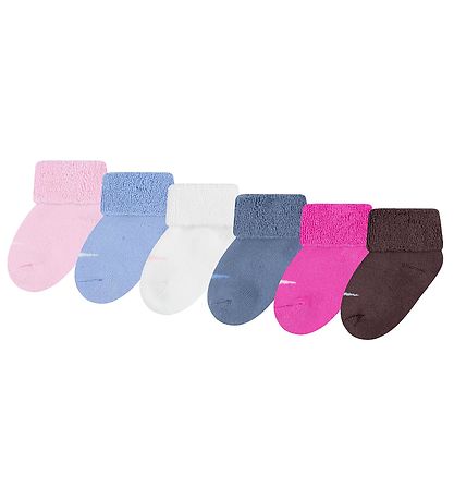 Nike G?tr?mper - 6-pak - Pink Foam/Bl?