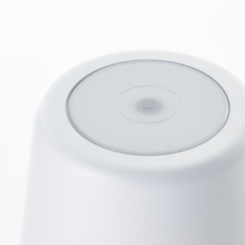 Tafellamp Kaami draagbaar LED 2W voor buiten met USB oplaadbare accu, wit