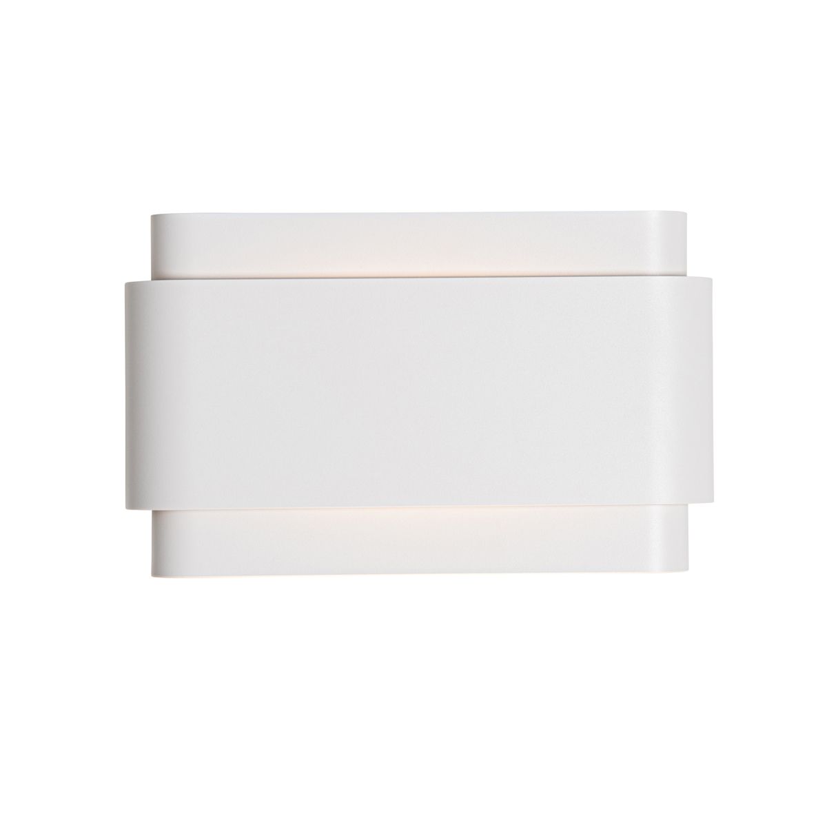 Industriële wandlamp wit 2-lichts - Coen
