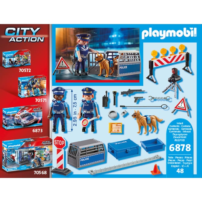 Playmobil® 6878 - Polizei-Straßensperre - Playmobil City Action