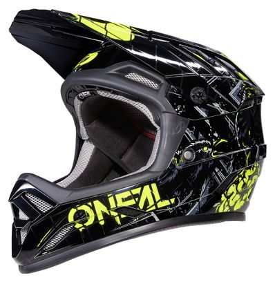 Casque Intégral O'Neal BACKFLIP ZOMBIE Noir/Jaune