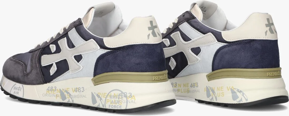 PREMIATA blauwe premiata lage sneakers mick