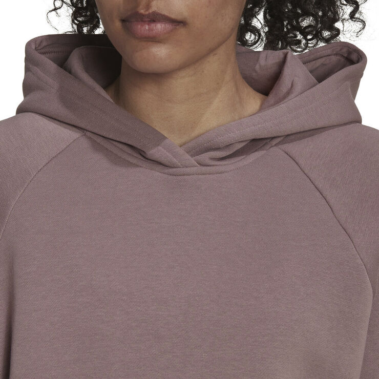 adidas ALL SZN Fleece Boyfriend hættetrøje Lilla