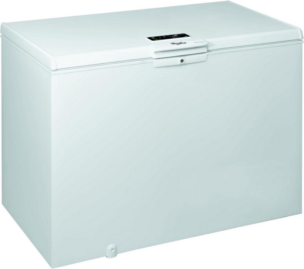 Congélateur coffre Whirlpool WHE39392 T, pose libre, 390 L, A++, blanc, 390 L, 18 kg/24 h, SN-T, A++, blanc