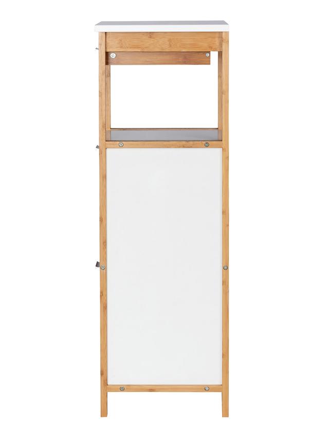 Regal Finja mit Wäschebox, Bambus