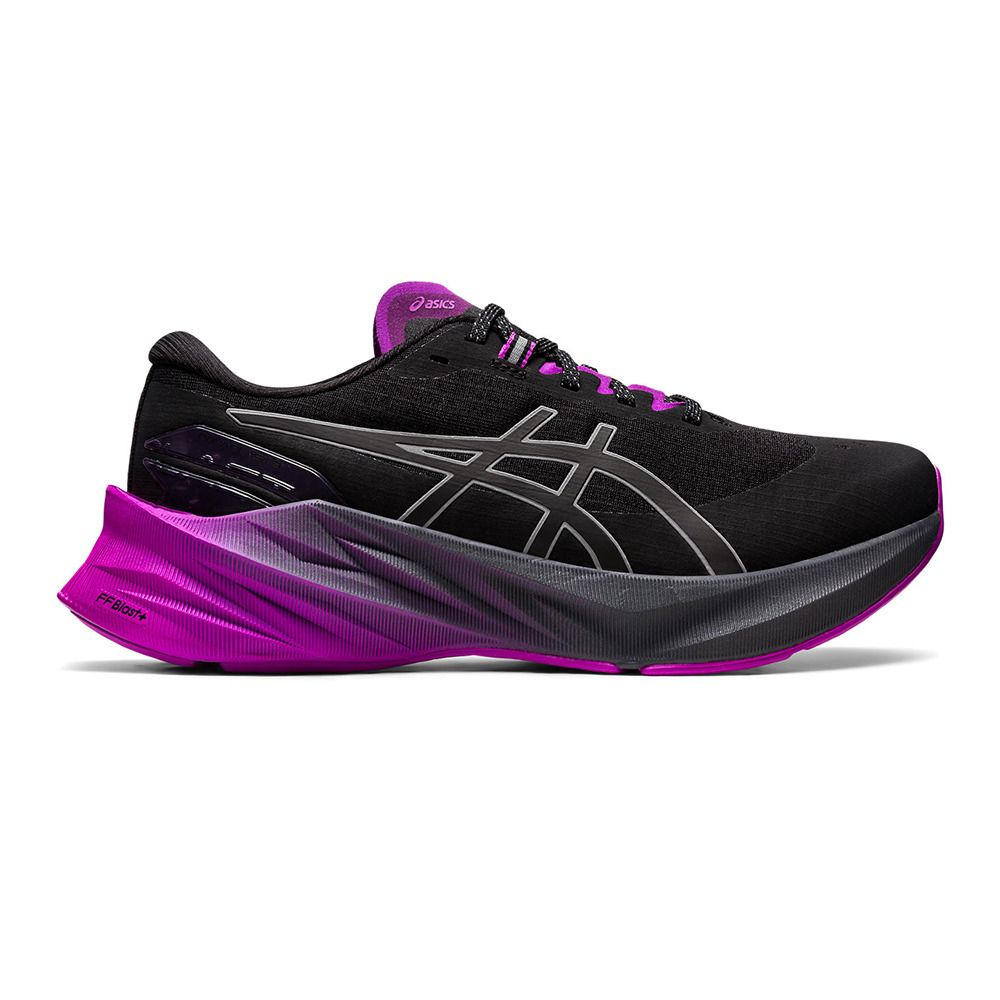 Asics NOVABLAST 3 LITE-SHOW - Chaussures running Femme black/orchid