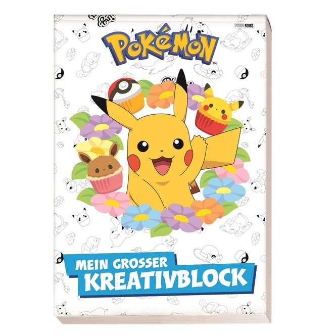 Pokémon - Mein großer Kreativblock