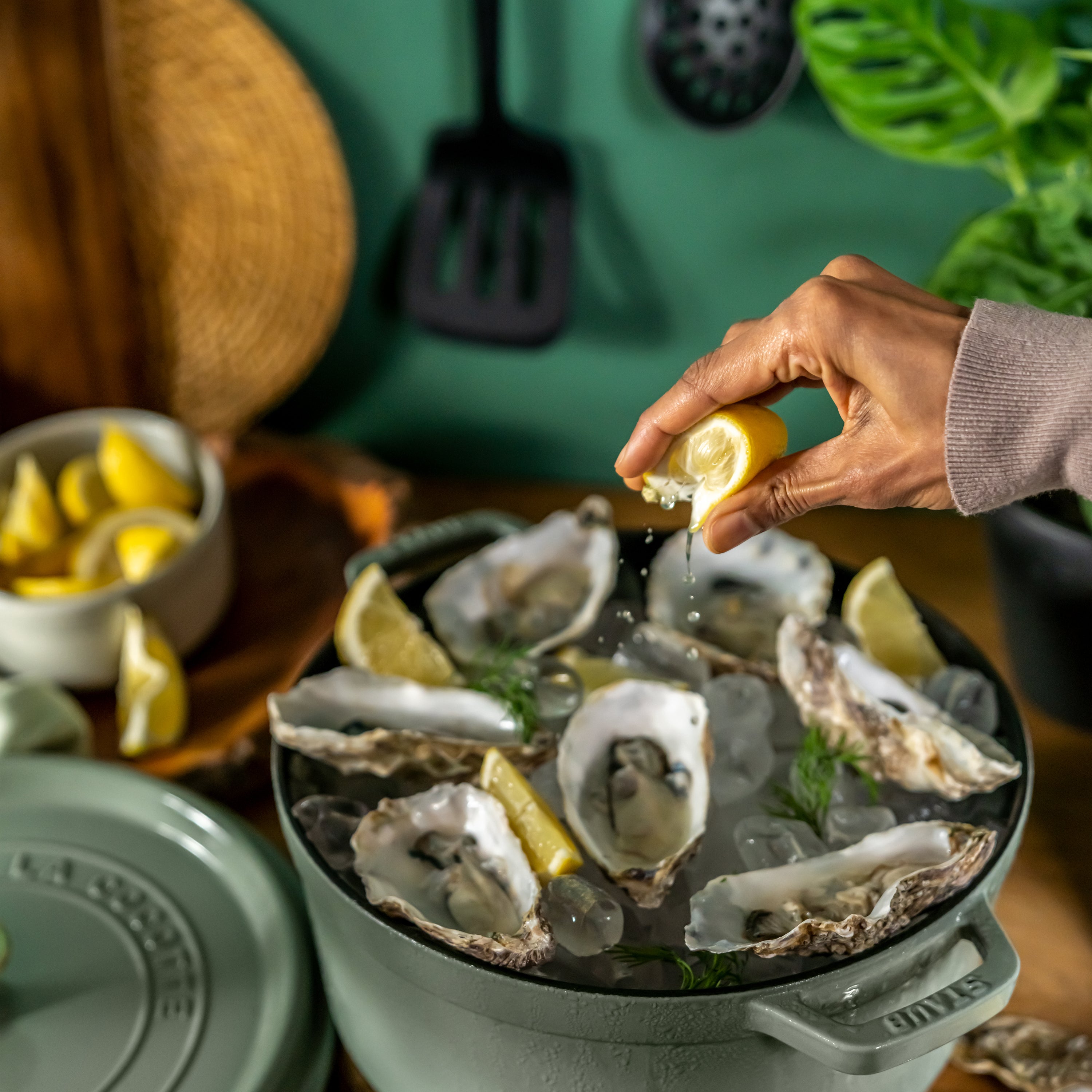 Staub La Cocotte Braadpan Ã 26 cm - Eucalyptus