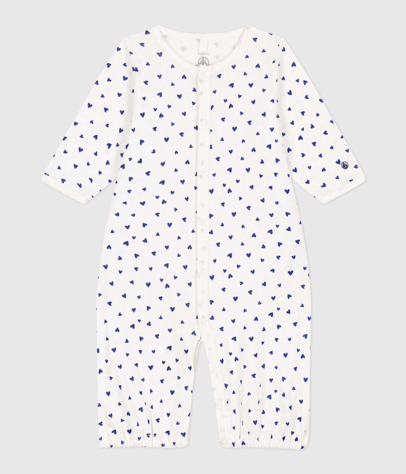 Combisac coeur en coton