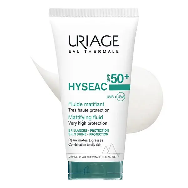 Fluido Matificante Uriage Hyséac FPS 50+ 50ml